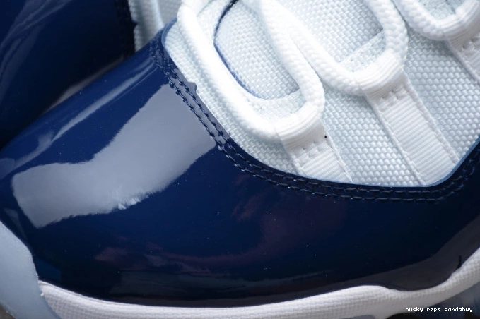 Rep Husky 378037-123 Retro Jordan Midnight Air 11 Navy 0809